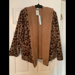 Leopard Hooded Jacket